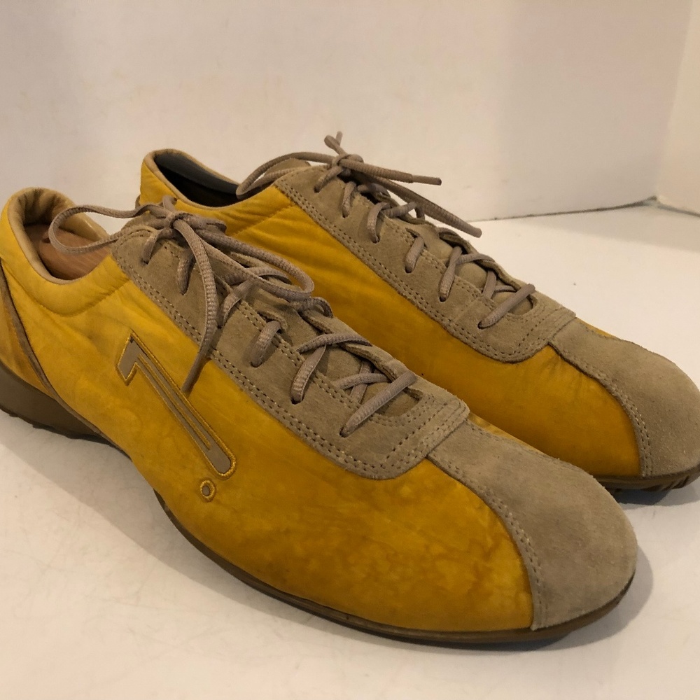 PIRELLI "Corsa" Men's Sneaker Yellow Size 11.5